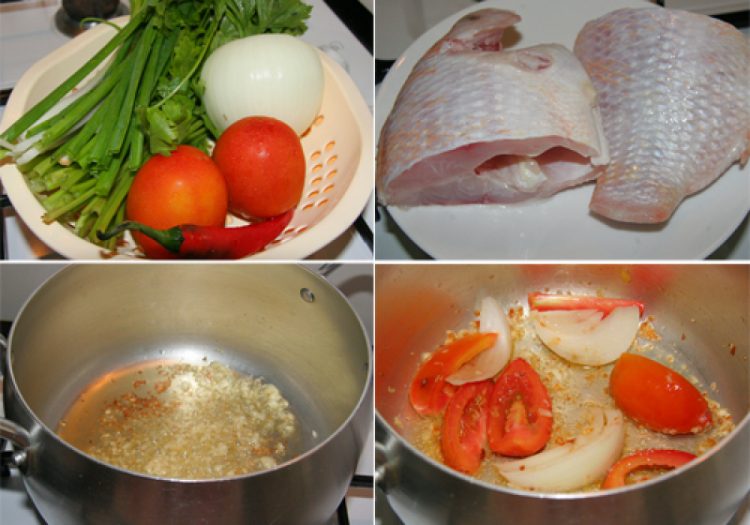 Cách nấu canh chua cá diêu hồng ngon hấp dẫn như ngoài hàng