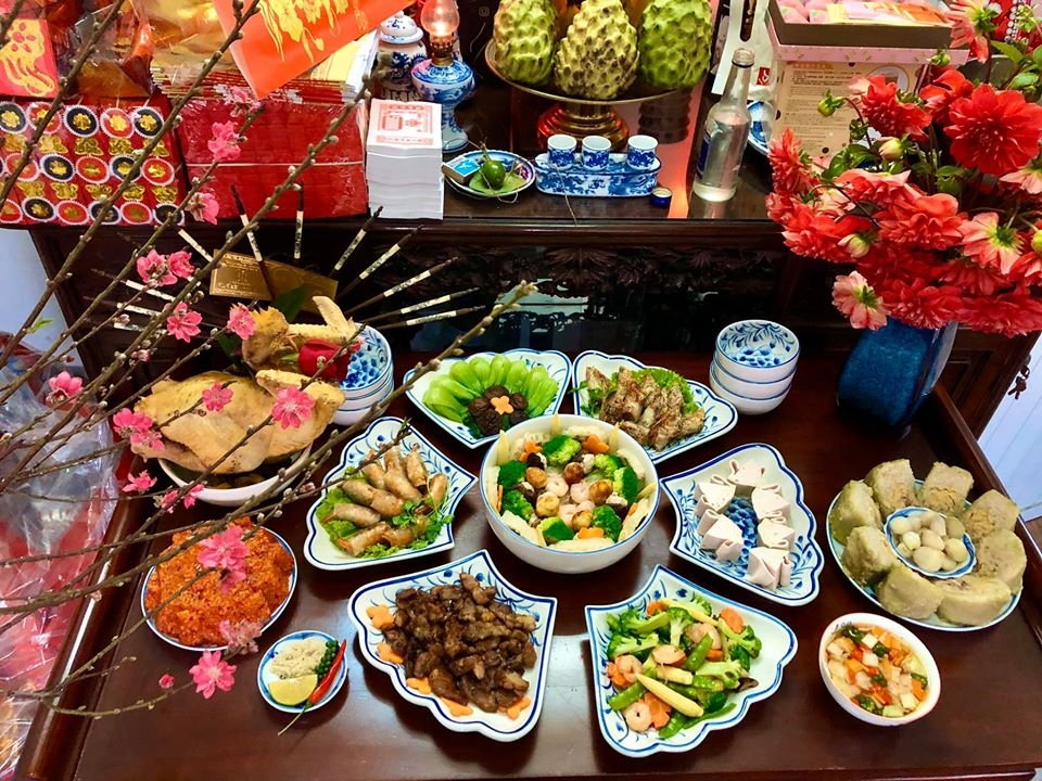 Những món ăn ngày Tết trong nền ẩm thực Bắc Trung Nam